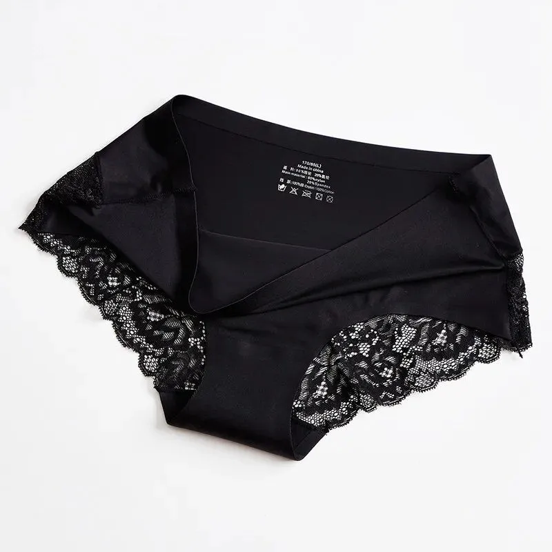 1 Pcs Panties For Woman Seamless Underwear Sexy Lace Briefs Solid Female Panties Underwear Women Sexy Lace Lingerie