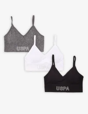 3 PACK PLUS SIZE SEAMLESS BRAS