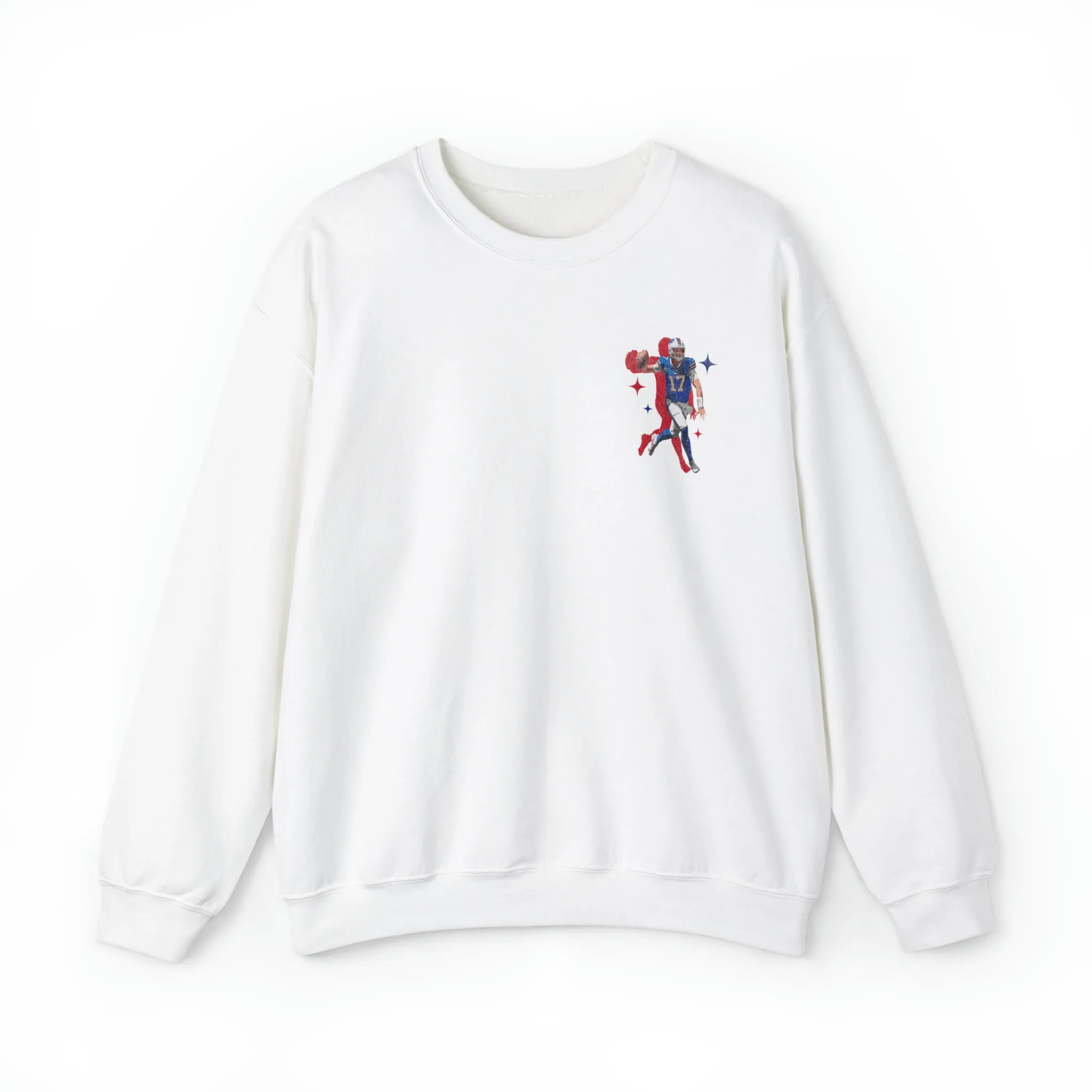 Allen Retro Player Crewneck Sweatshirt