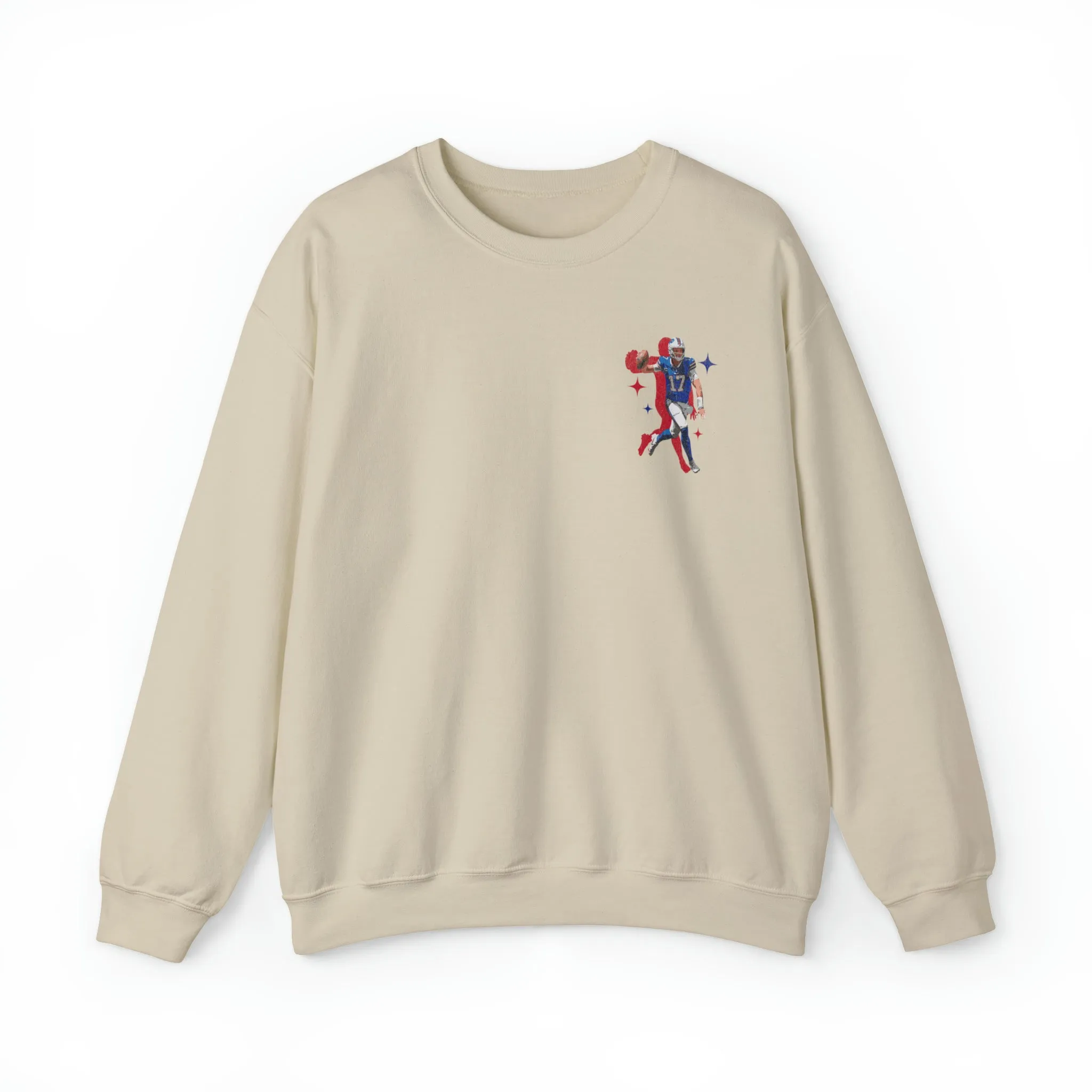 Allen Retro Player Crewneck Sweatshirt