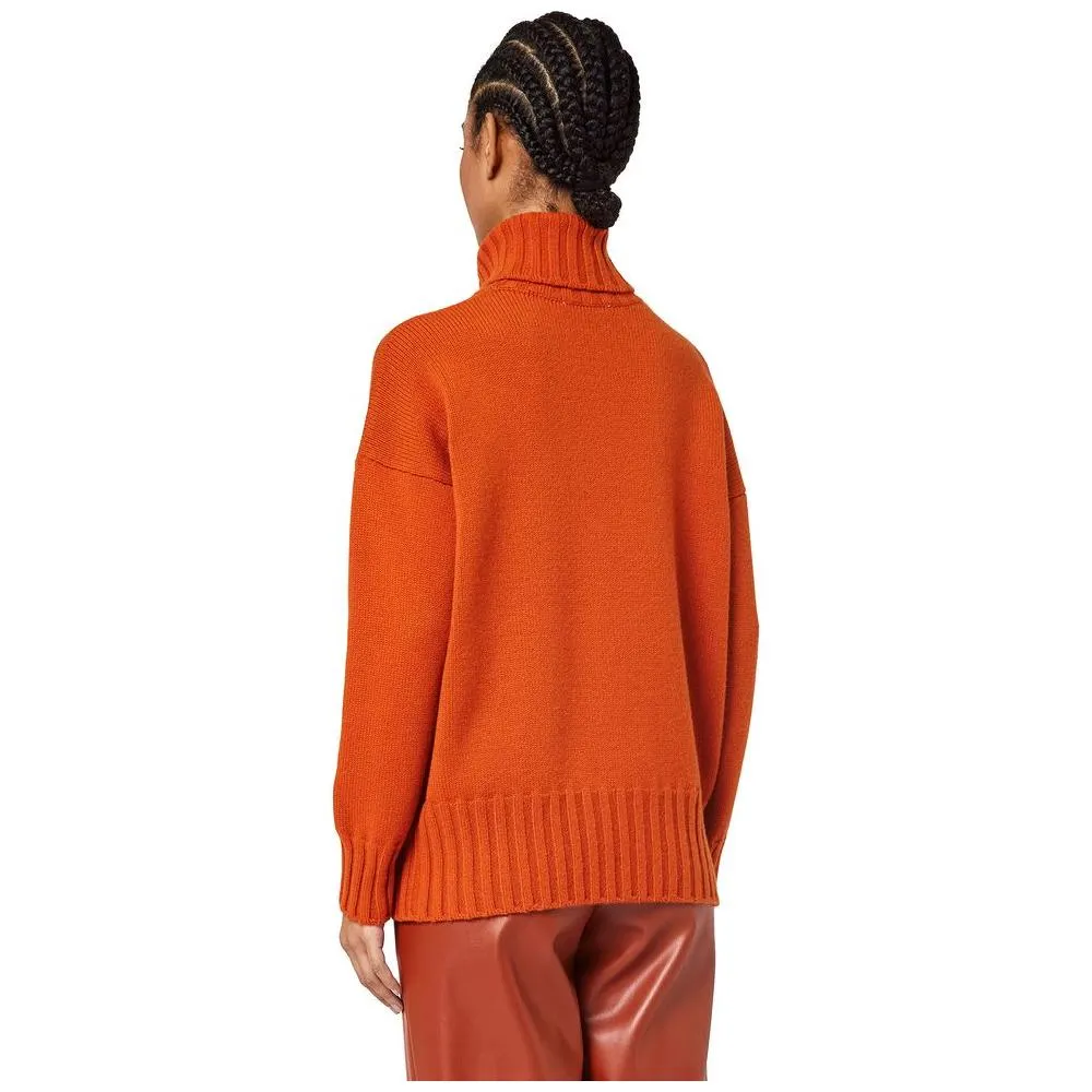 Alpha Studio Orange Cashmere Sweater