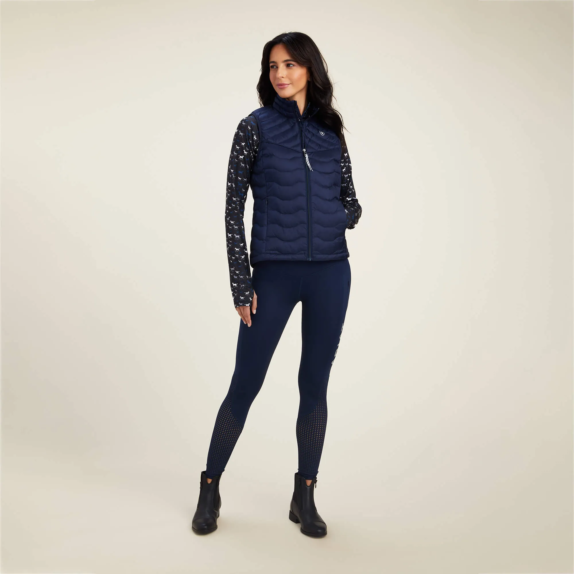 Ariat Women's Navy Eclipse Ideal Down Vest