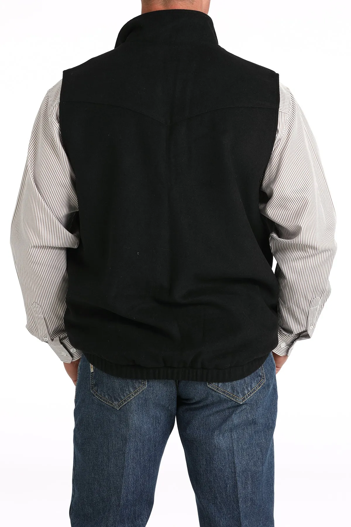 Cinch Men's Black Concealed Carry Western Vest