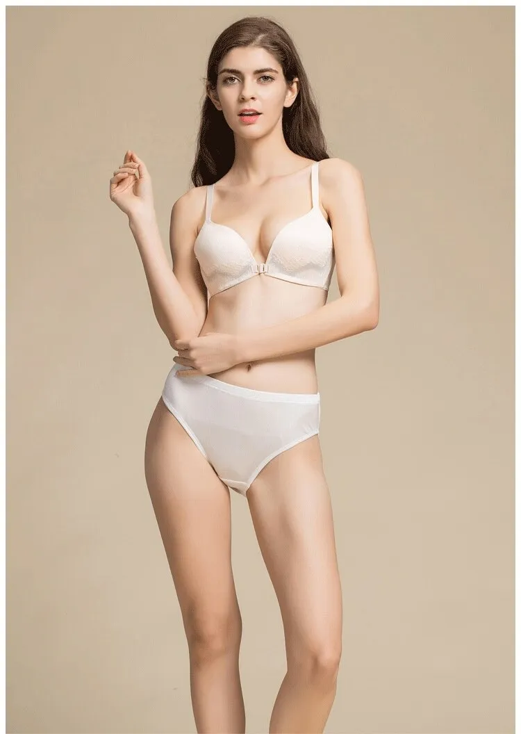 Comfortable Sexy Ladies' Low Waist Silk Underwear