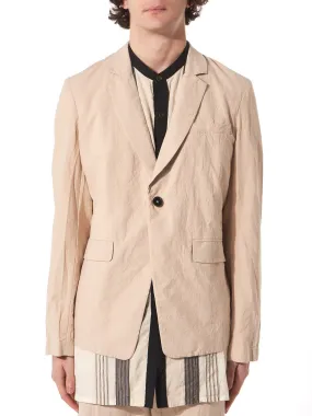 Cotton Blazer (S17J05 BEIGE)