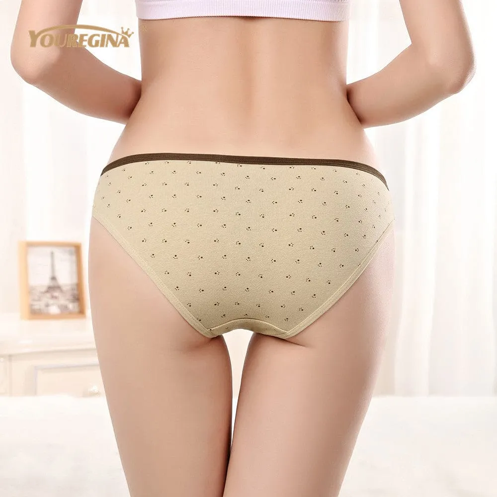 Cotton Briefs Women Boxer Femme Panty 6PCs