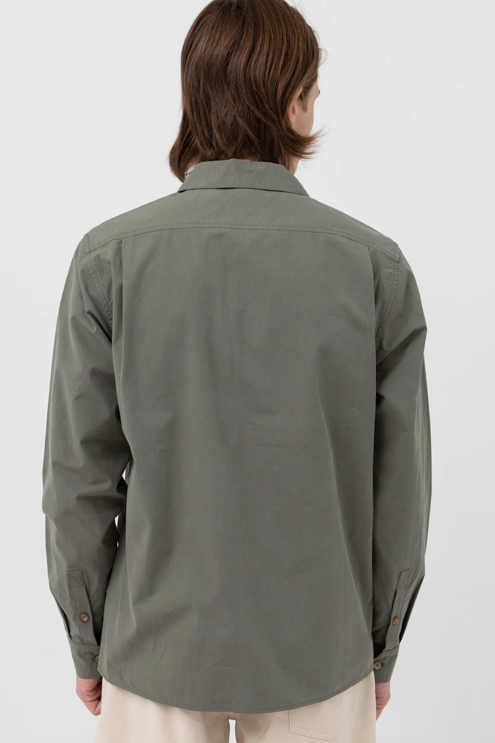 Essential Ls Shirt Moss