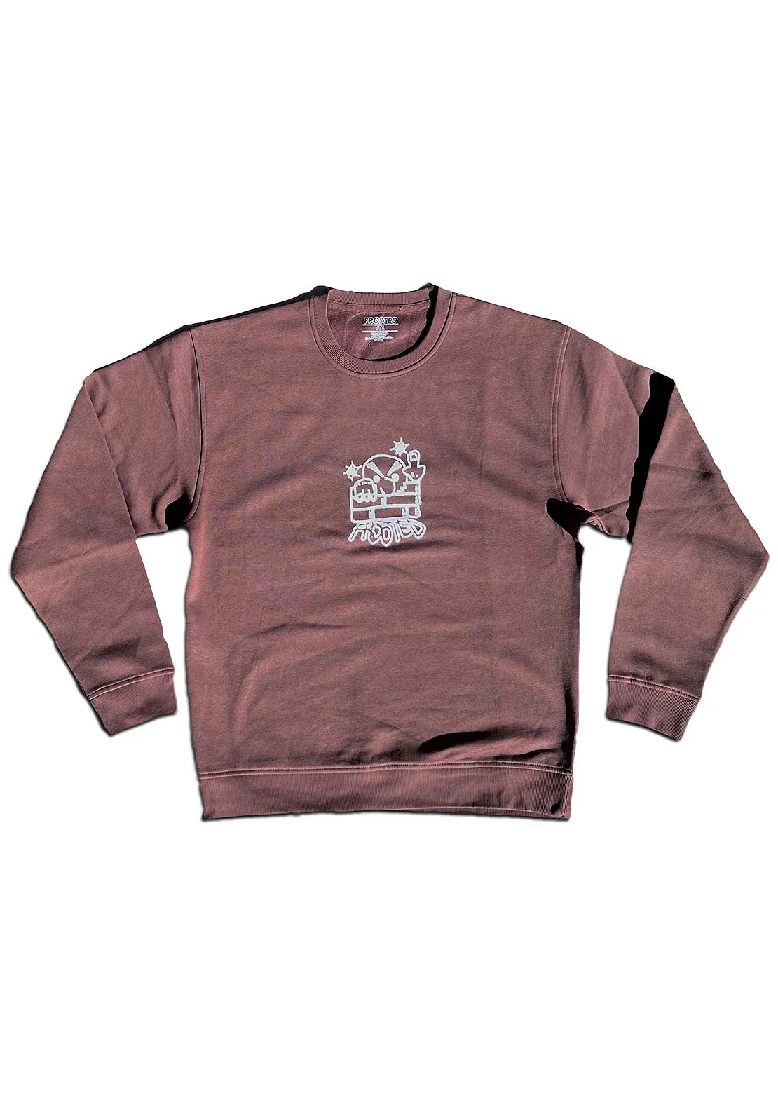 Frosted Unisex Missed Shot Remix Crewneck Longsleeve