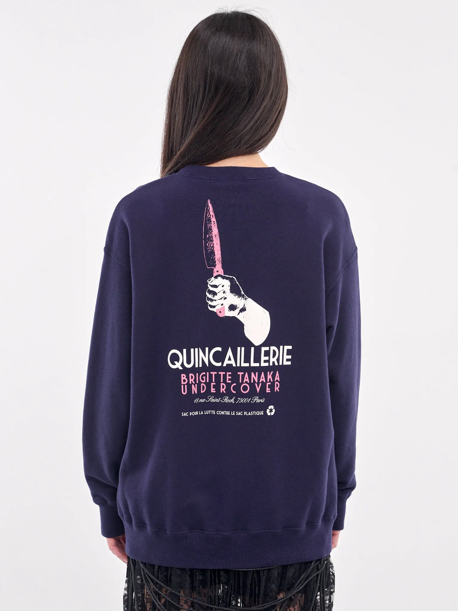 Graphic Sweatshirt (UC2D1894-3-DARK-PURPLE)