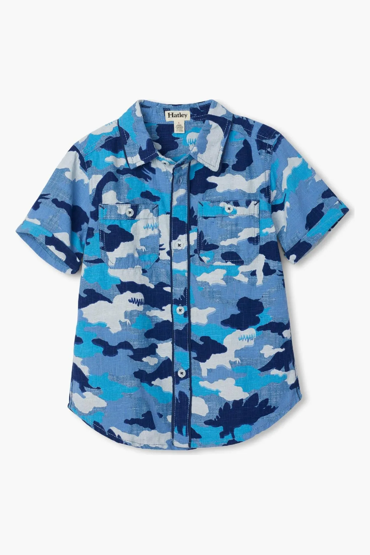 Hatley Dinosaur Camo Boys Shirt