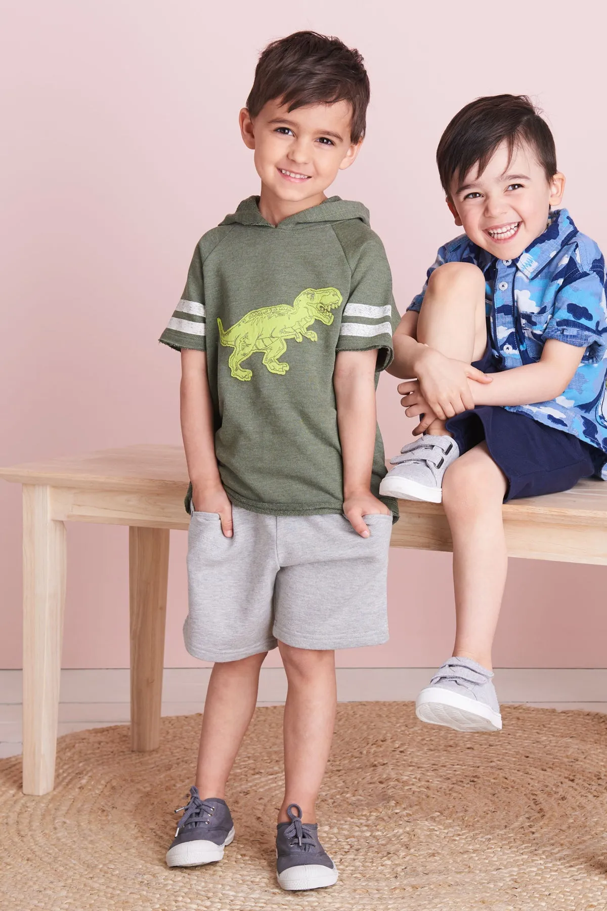 Hatley Dinosaur Camo Boys Shirt