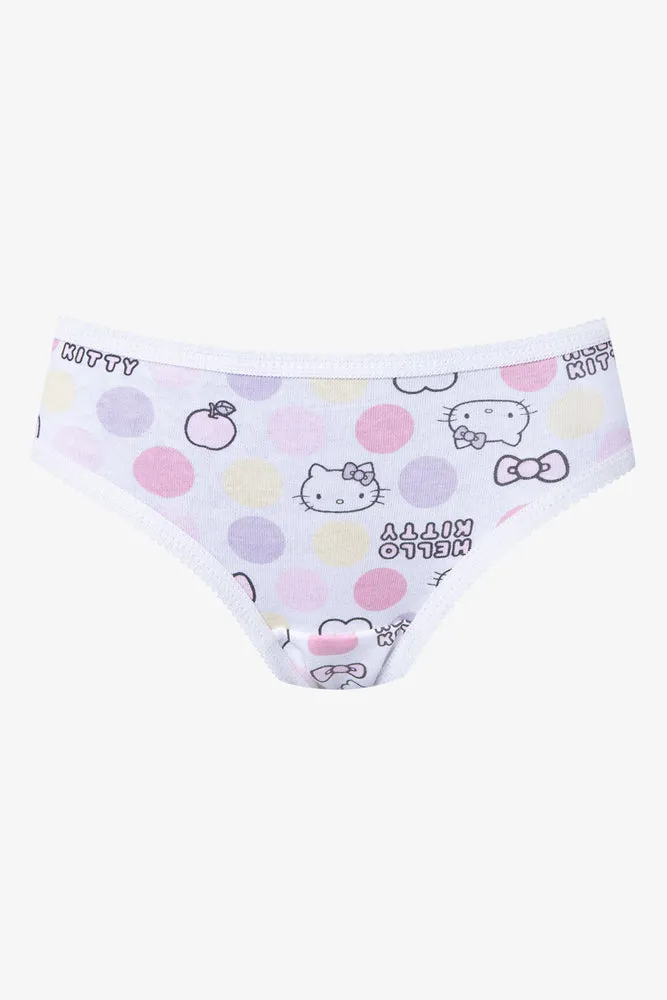 Hello Kitty 3 Pack Bikini Panties Pink