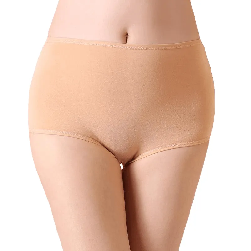 High Waist Period Panties For Women Briefs Cotton Menstrual Leak Proof Plus Size