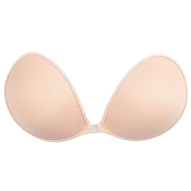 Iado Super Push Up Bras Women Underwear Silicone Bra Fashion Bralette Soutien Gorge Invisible Wedding Strapless Bra Brassiere