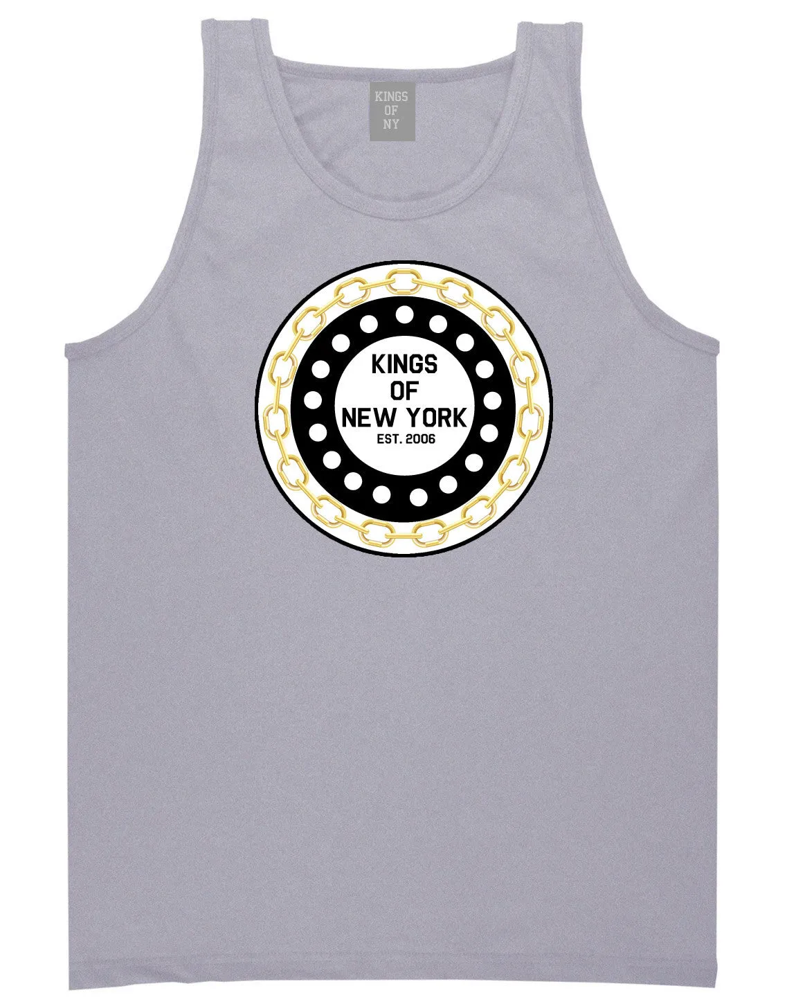 Kings Of NY Chain Logo Tank Top