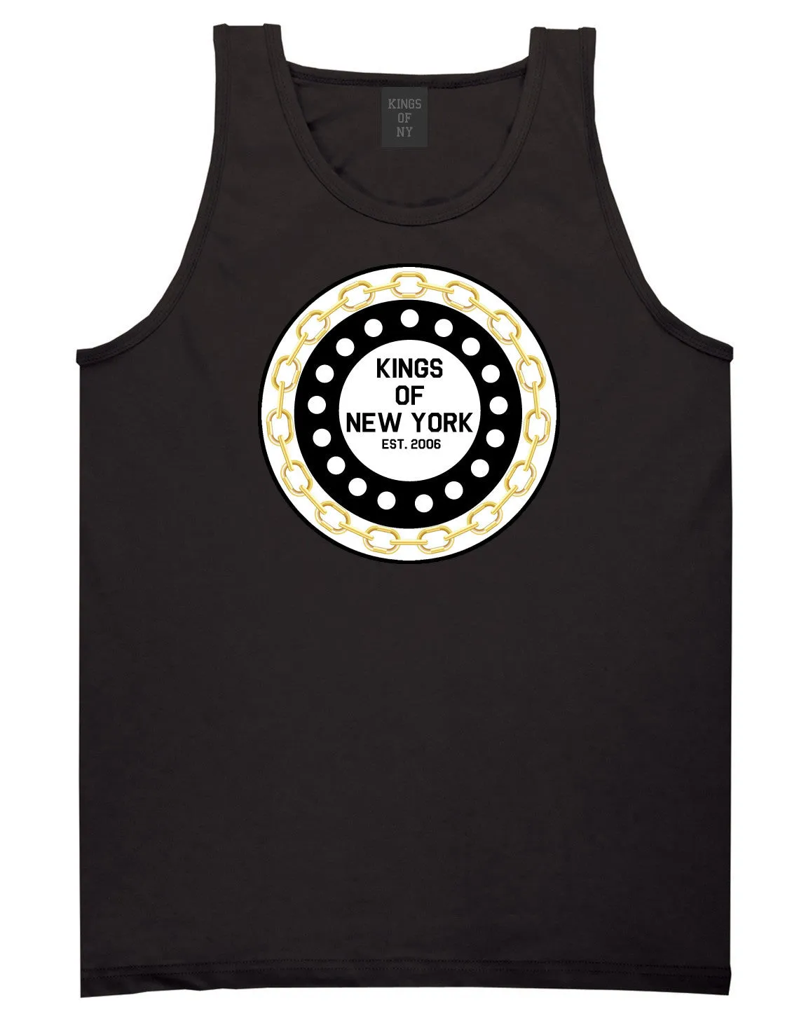 Kings Of NY Chain Logo Tank Top