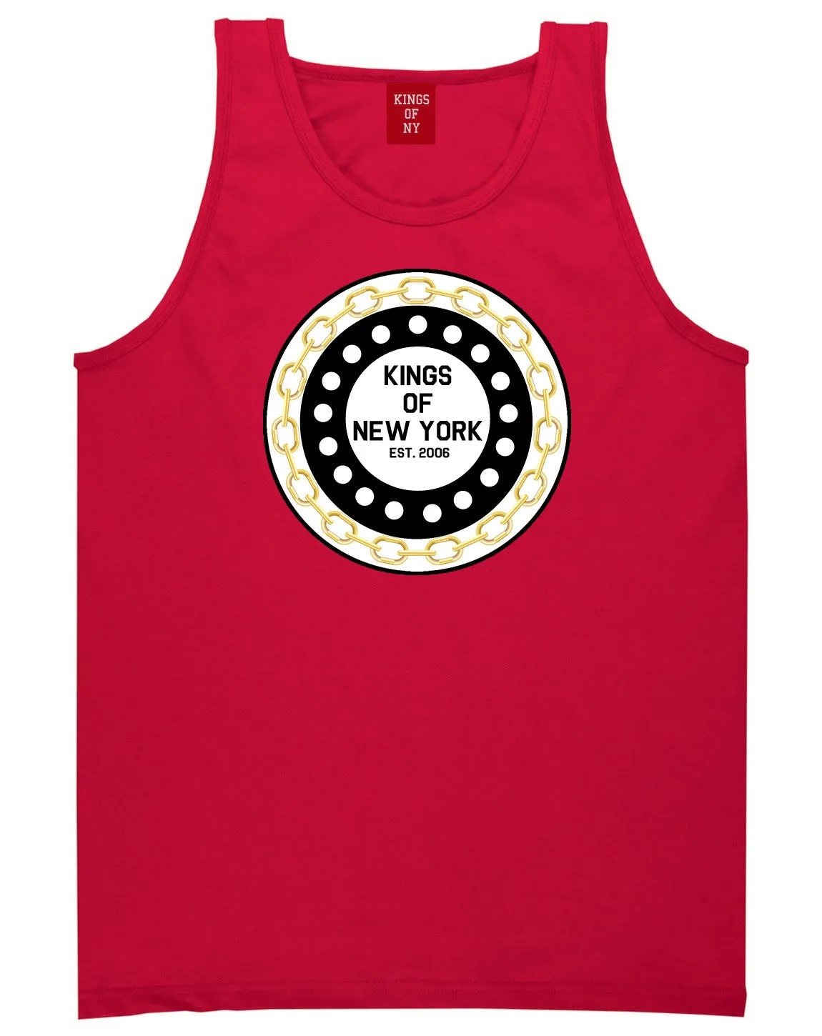 Kings Of NY Chain Logo Tank Top