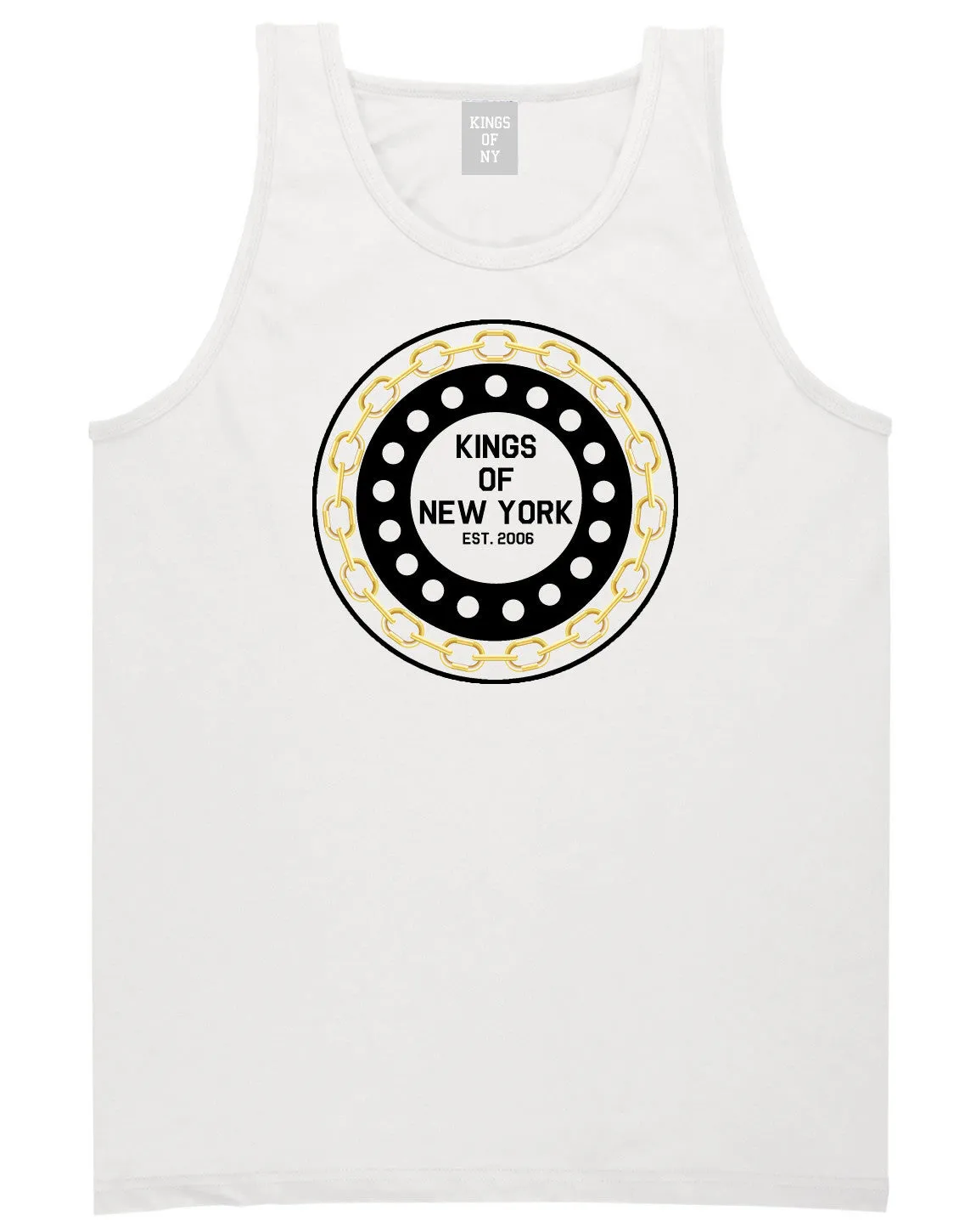 Kings Of NY Chain Logo Tank Top