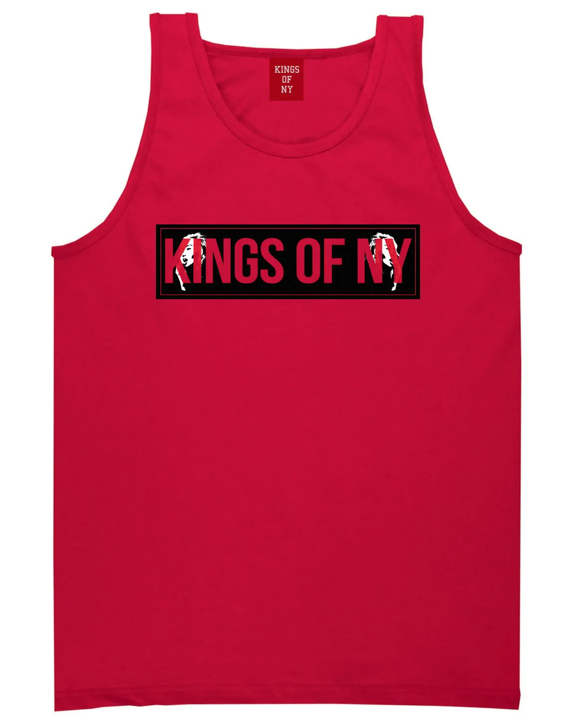 Kings of NY Red Girl Logo Tank Top