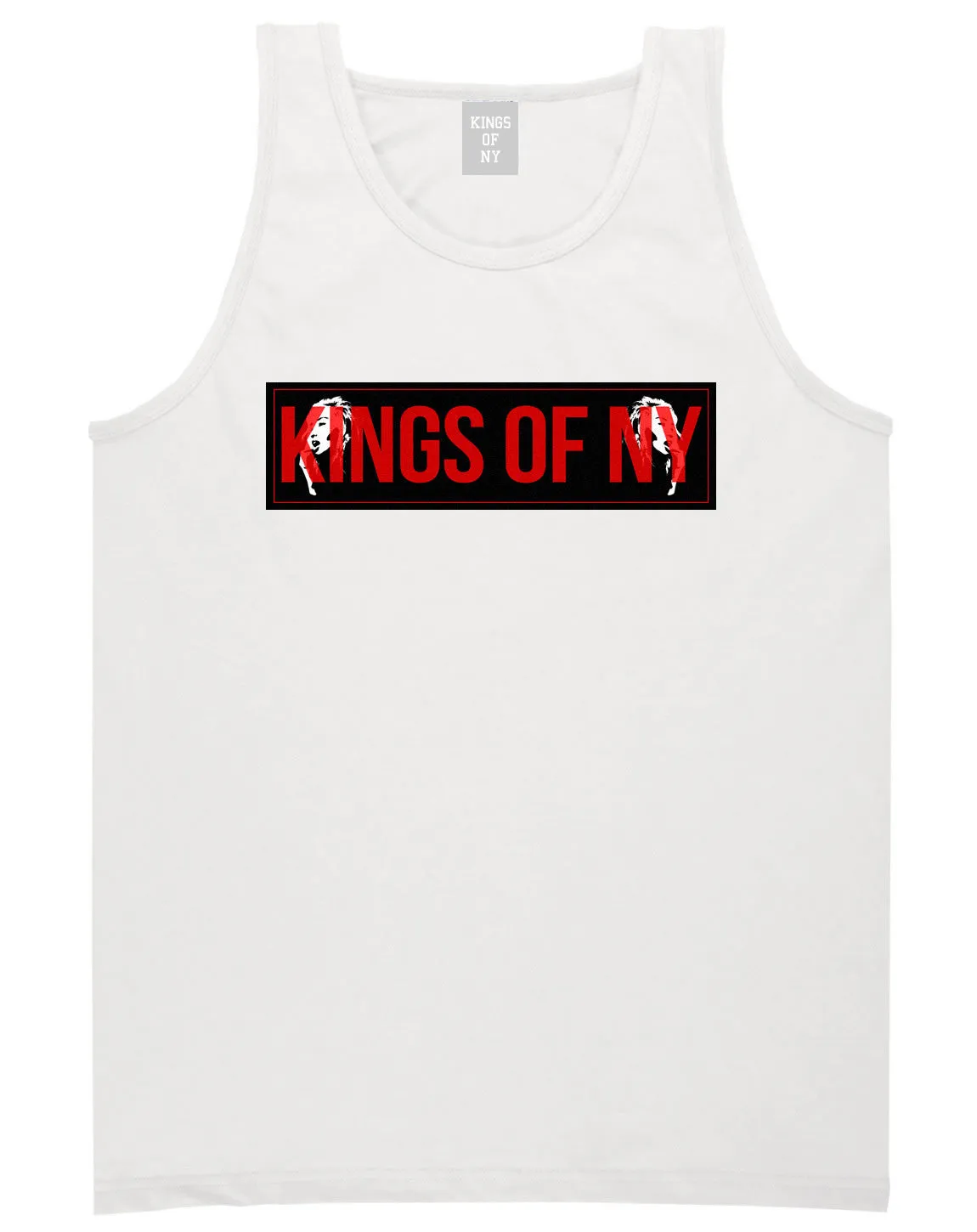 Kings of NY Red Girl Logo Tank Top