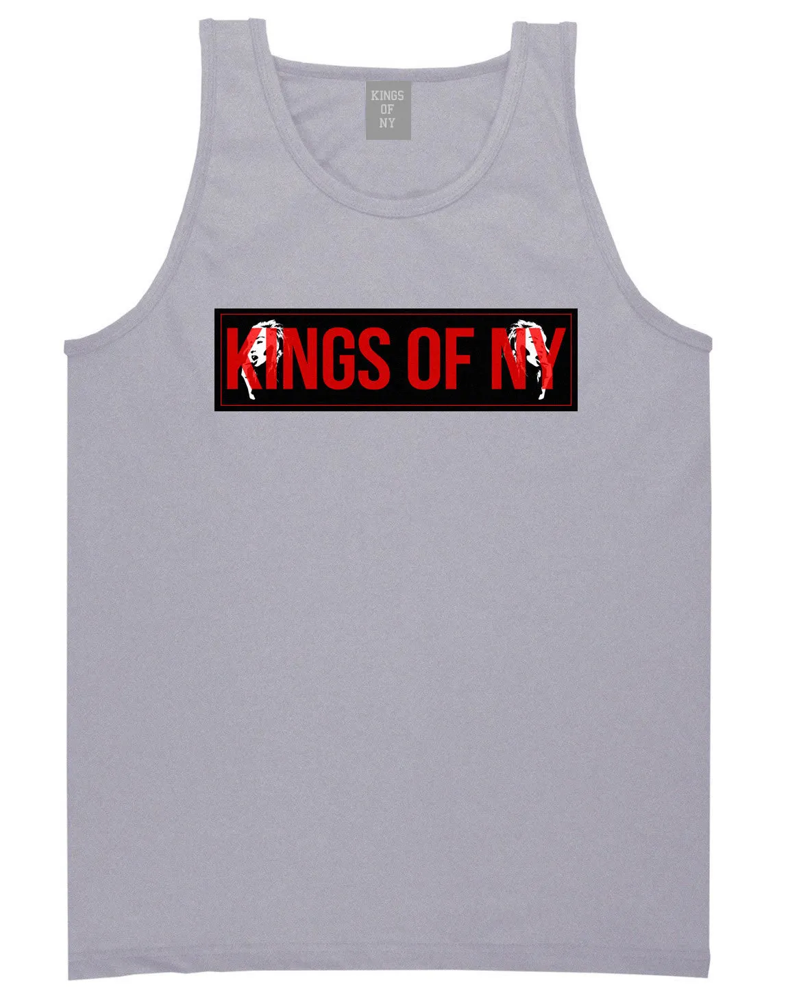 Kings of NY Red Girl Logo Tank Top