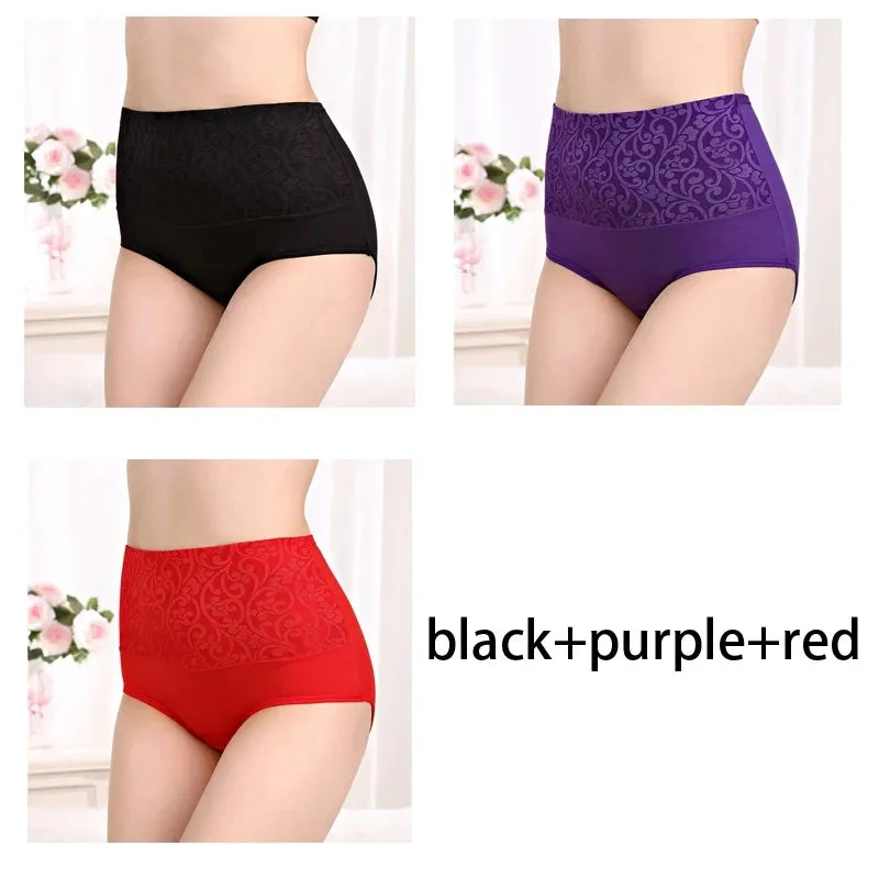 L-5XL Postpartum Recovery High Waist Underwear