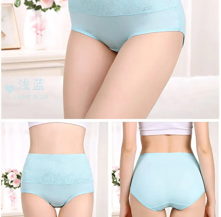 L-5XL Postpartum Recovery High Waist Underwear