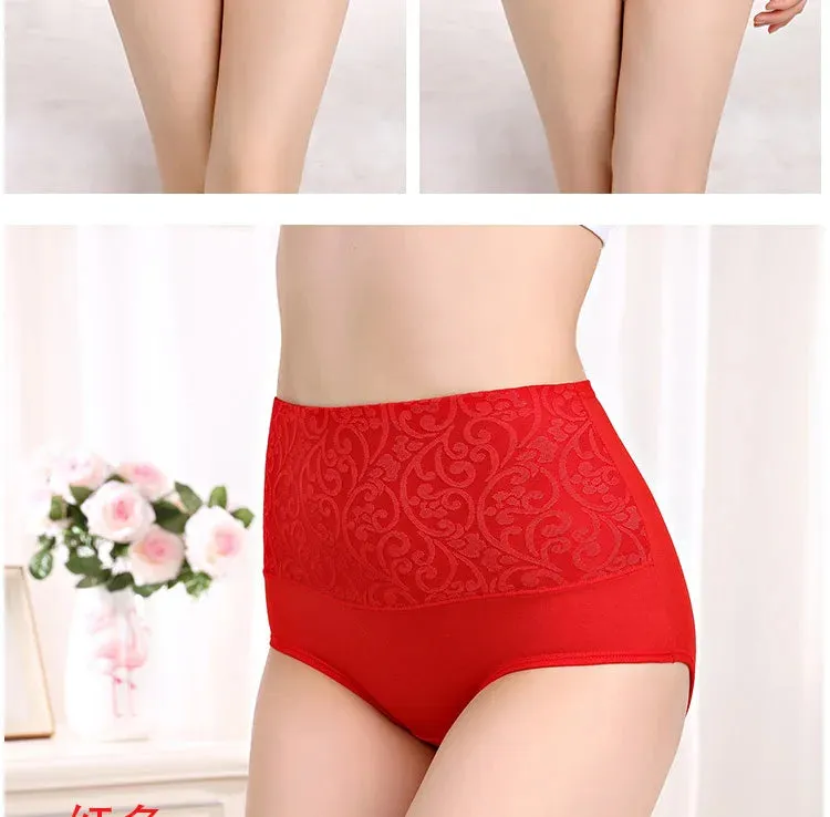 L-5XL Postpartum Recovery High Waist Underwear