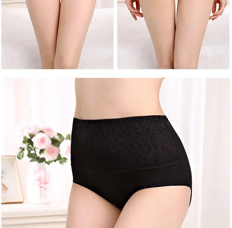 L-5XL Postpartum Recovery High Waist Underwear