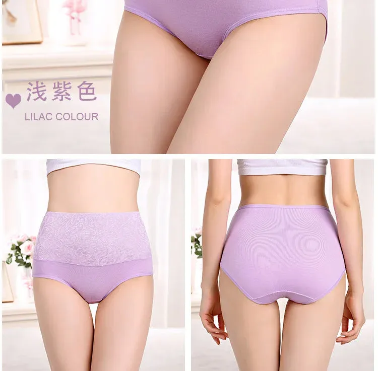 L-5XL Postpartum Recovery High Waist Underwear