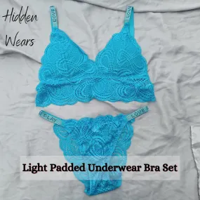 Light Padded Bra Underwear Set - E600