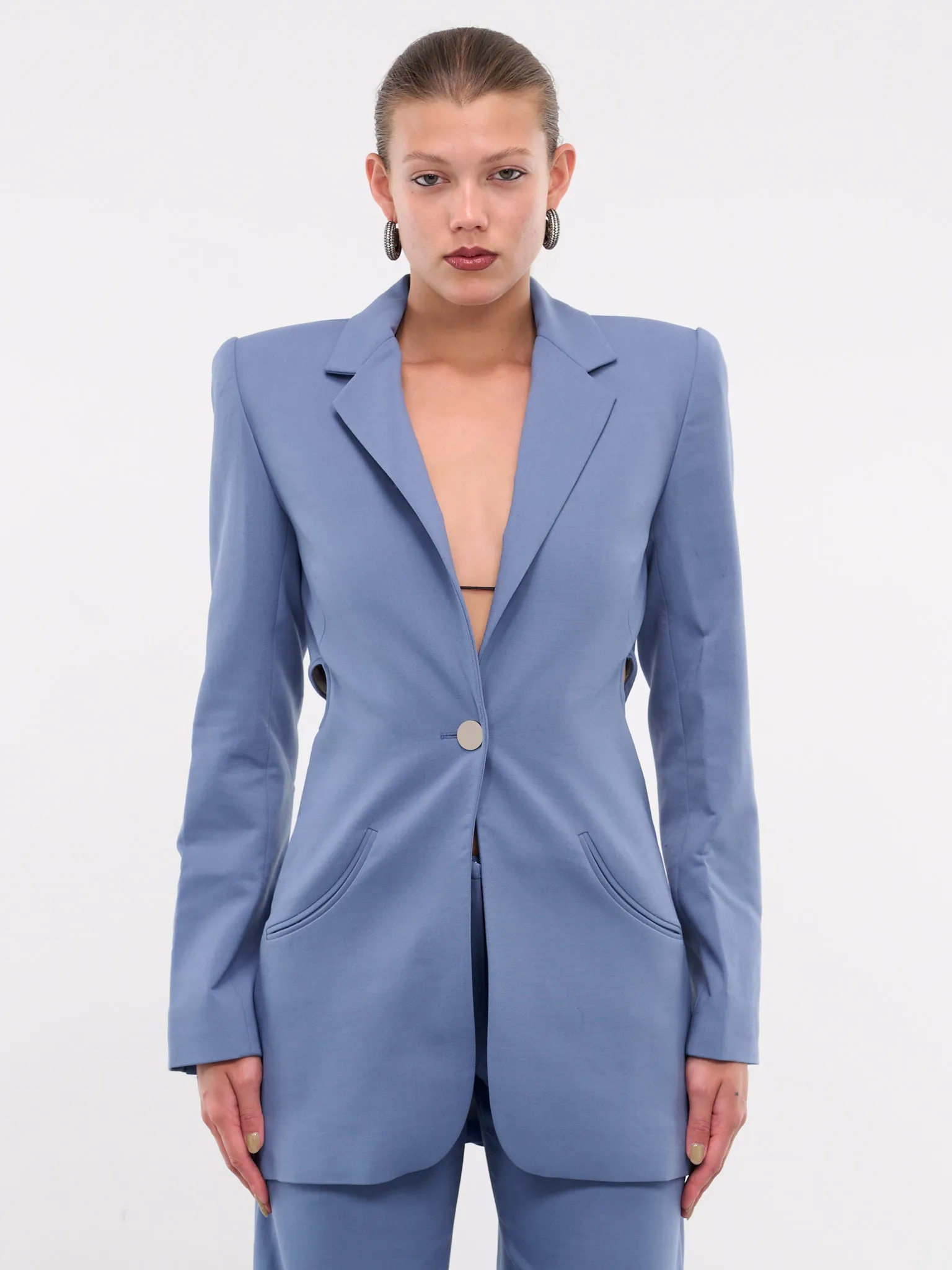 Loophole Blazer (24026238-CIELO-BLUE)