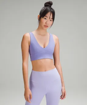 Lululemon Align V-Neck Bra, Lavender