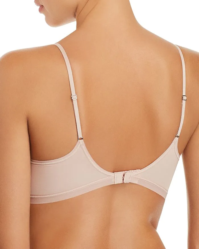 Next to Nothing On Gossamer Underwire Bra with Micro T-Shirt