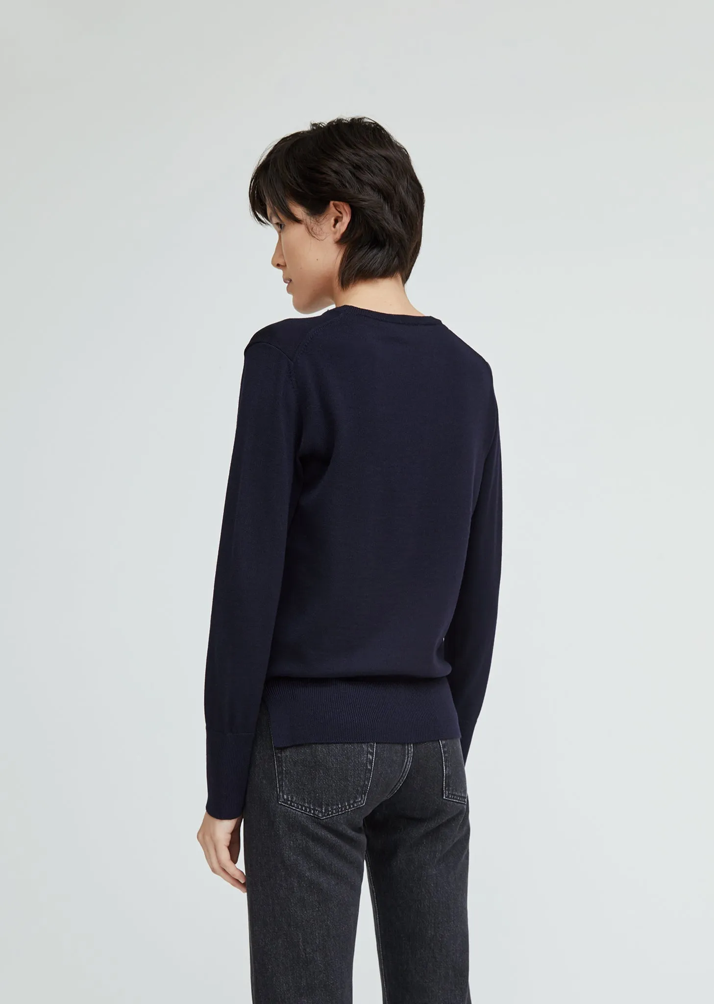 Nina Wool Crewneck Sweater