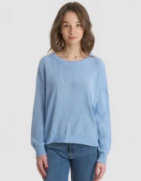 Powder Blue Crewneck Sweater