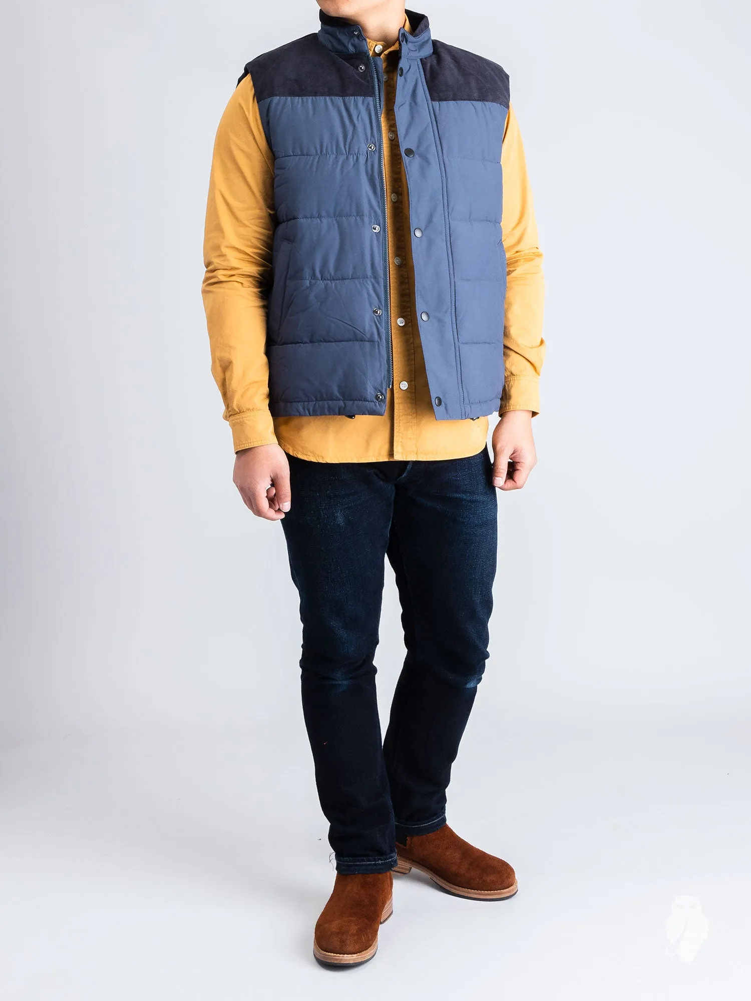 "Wisbech" Gilet in Navy