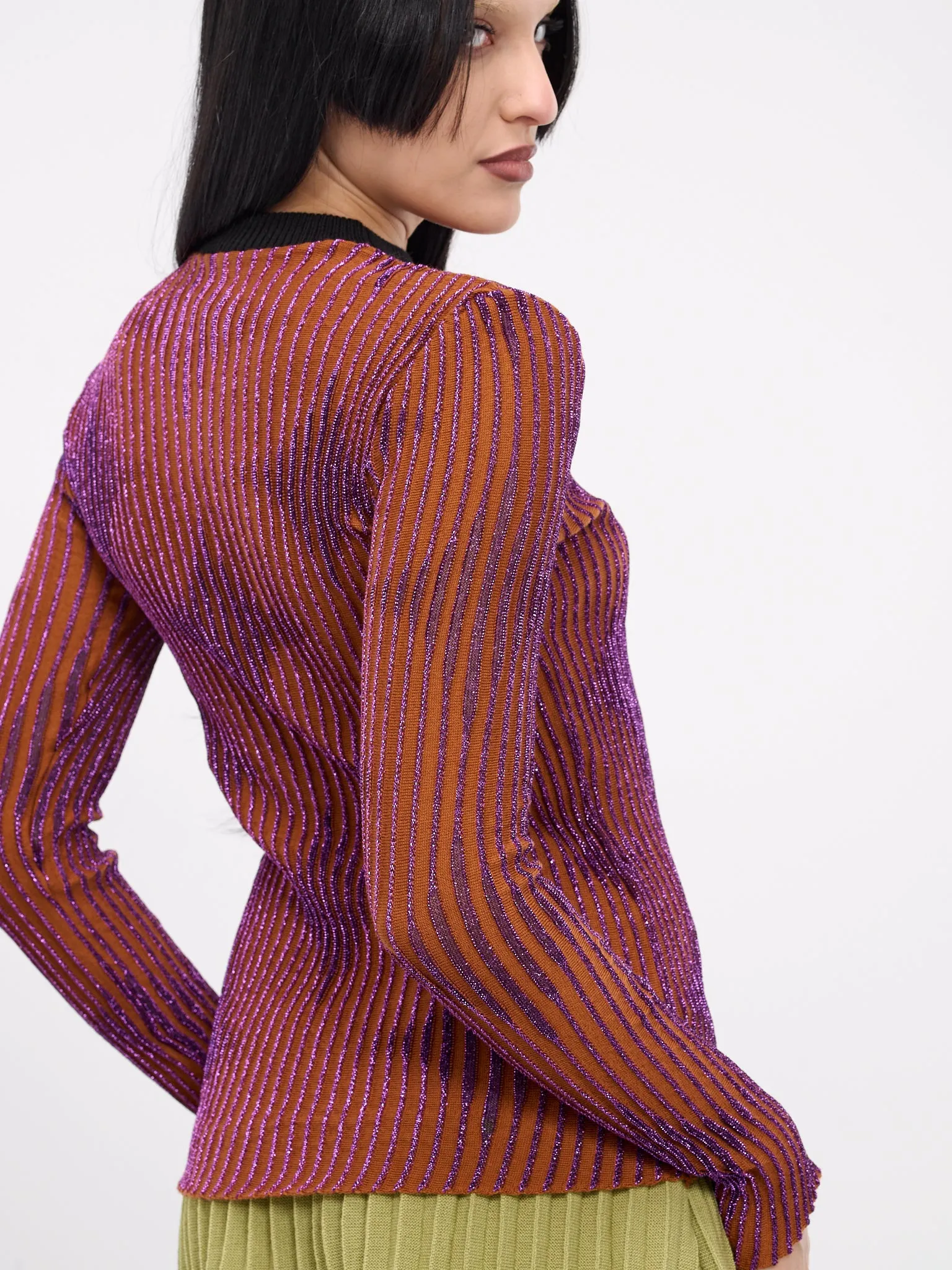 Relief Star Sweater (SS-X0024-09-02-BROWN-PURPLE)