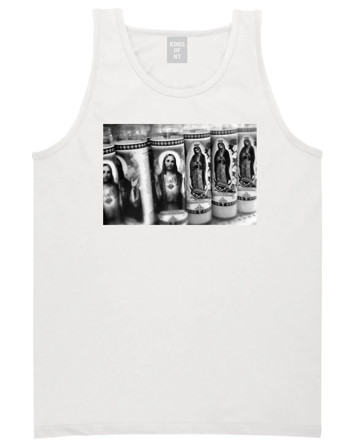 Religious Candles Photography by John Ramos Tank Top