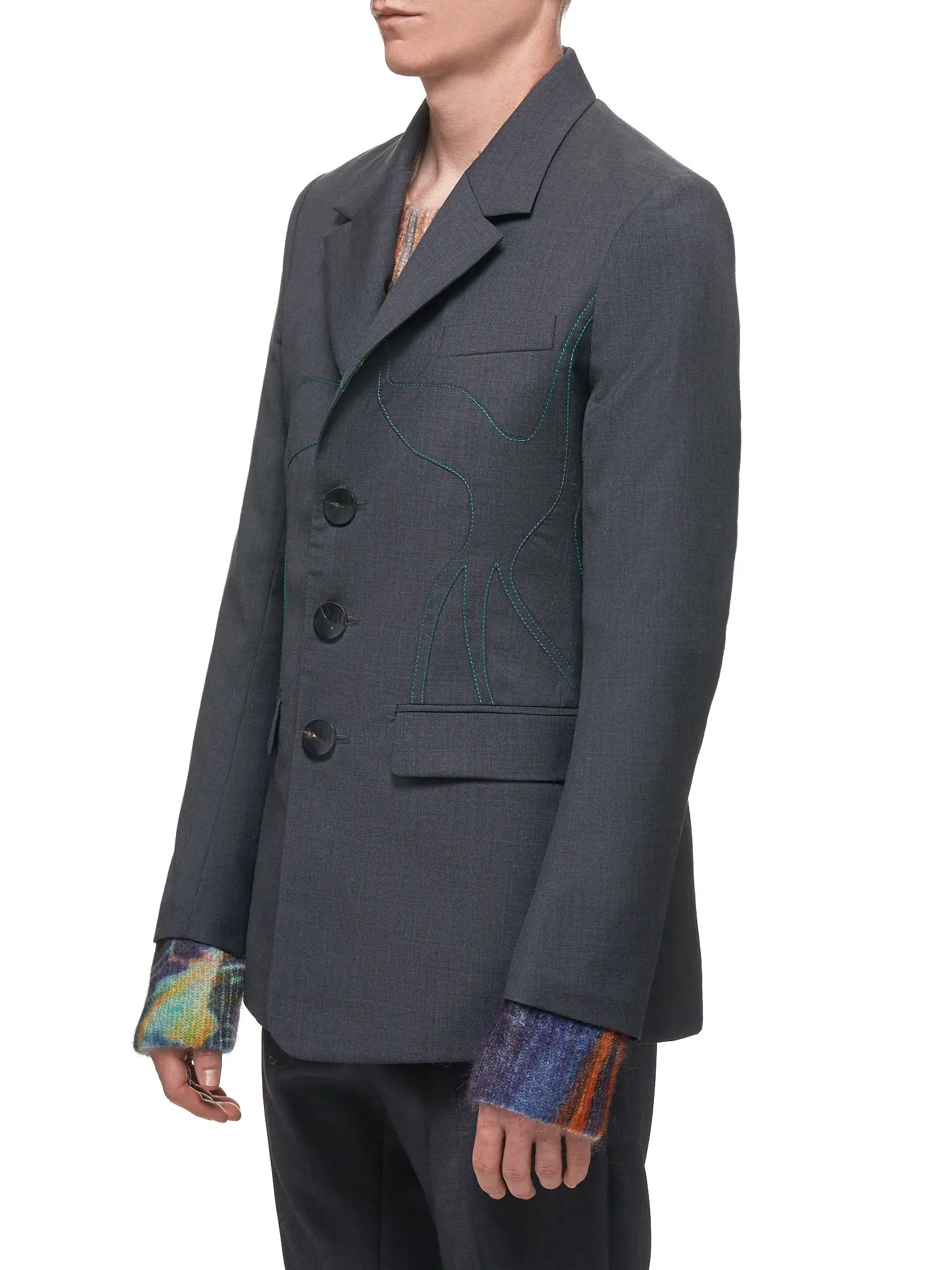 Saqui Suit Jacket (0302-N2006-GREY)