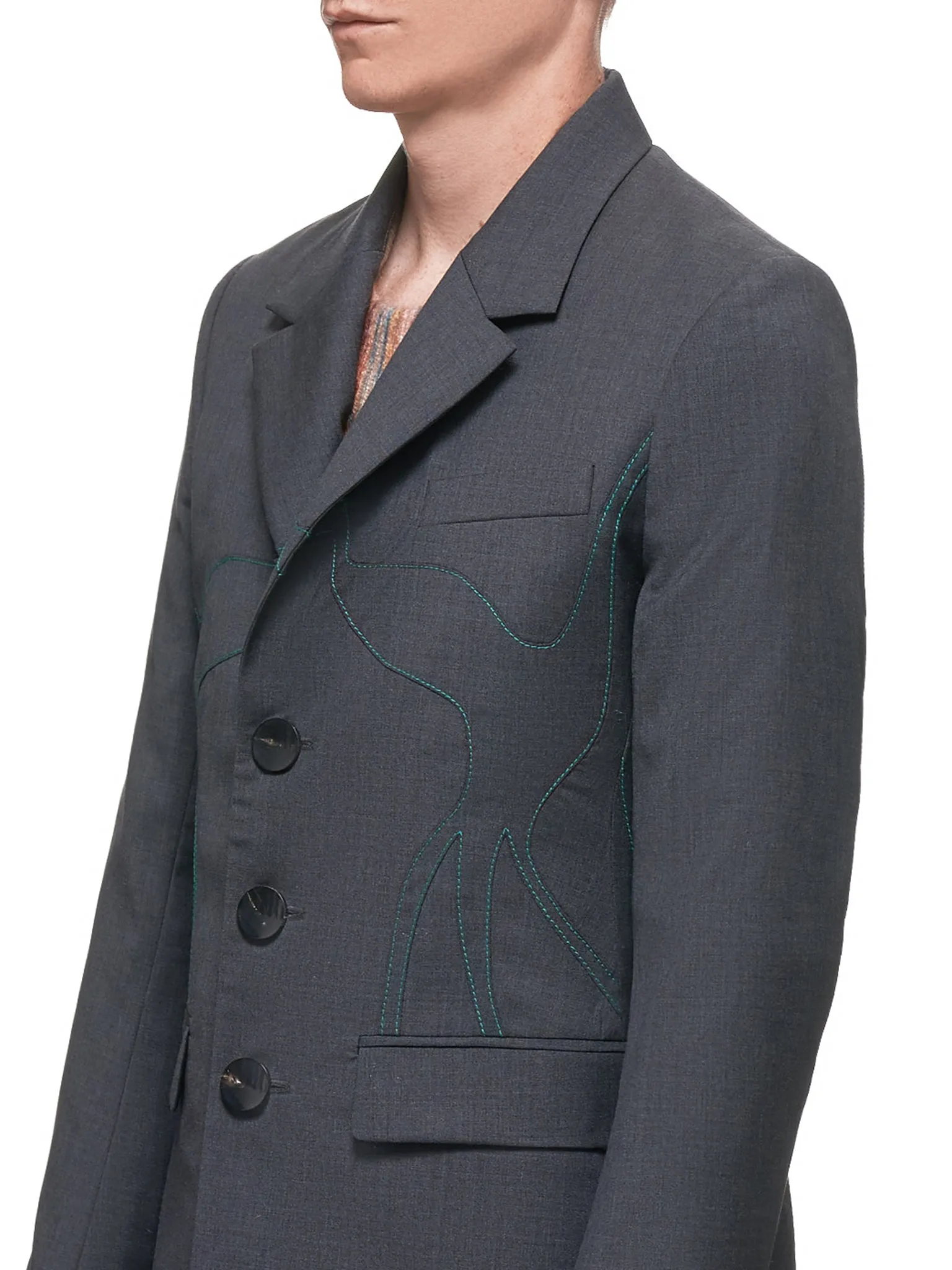 Saqui Suit Jacket (0302-N2006-GREY)