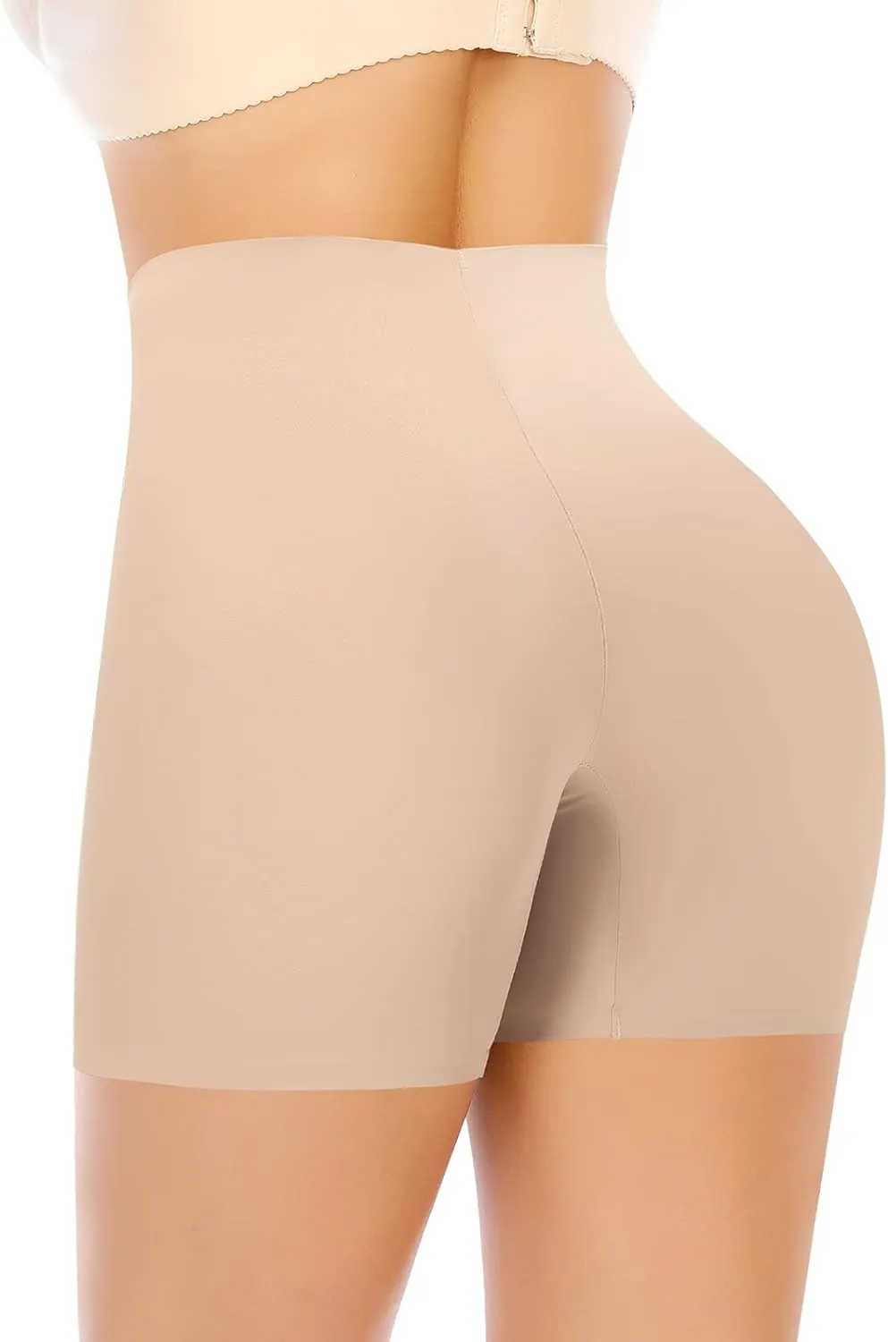 Seamless Shaping Boyshorts Panties for Women Slip Shorts Under Dress Shapewear Shorts Tummy Control Underwear