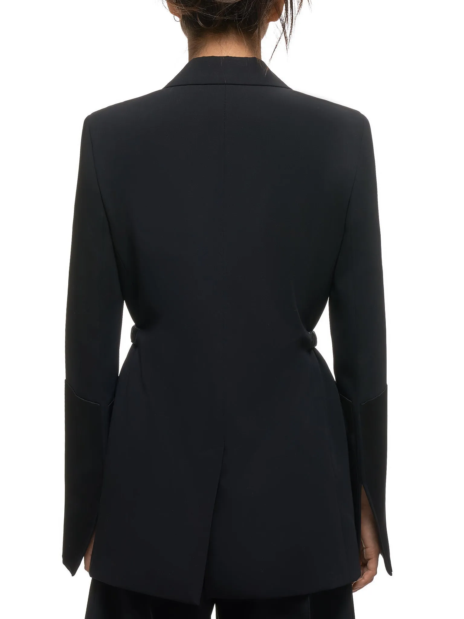 Sharp Wool Jacket (576648VA5Q3-BLACK)