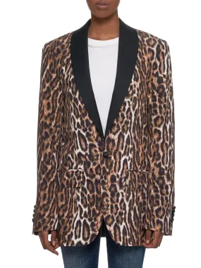 Shawl Lapel Tuxedo (R13W7355-LEOPARD)