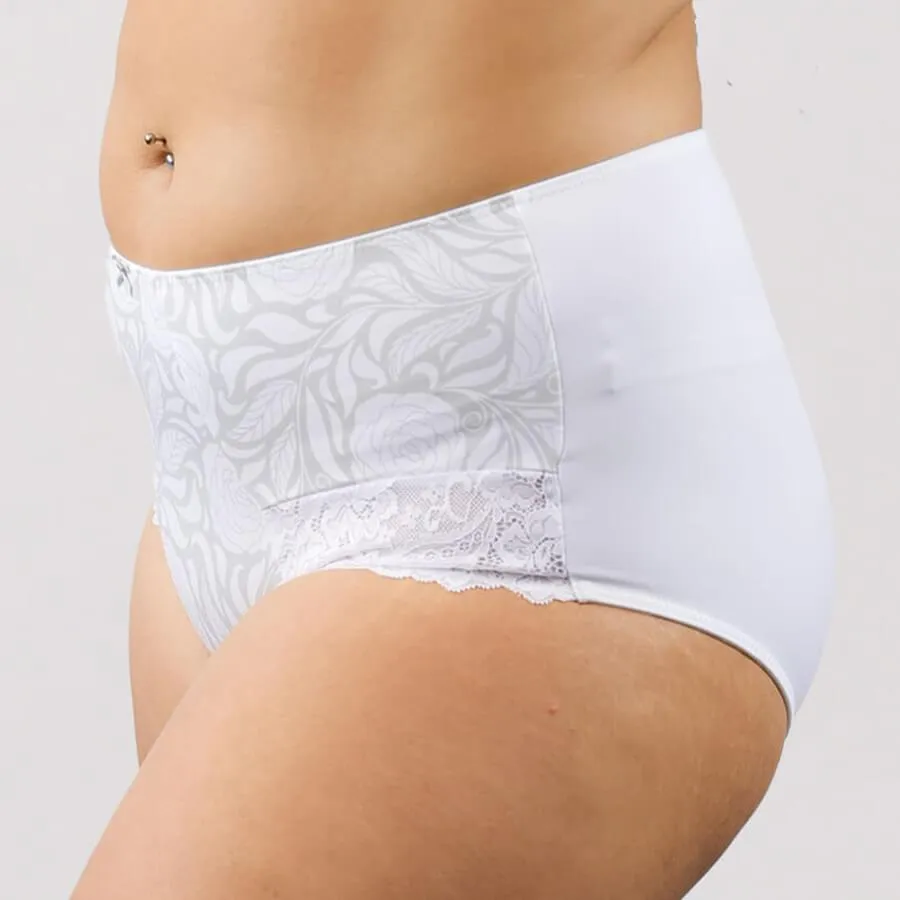 Signature Print Full Brief - Ice Rose