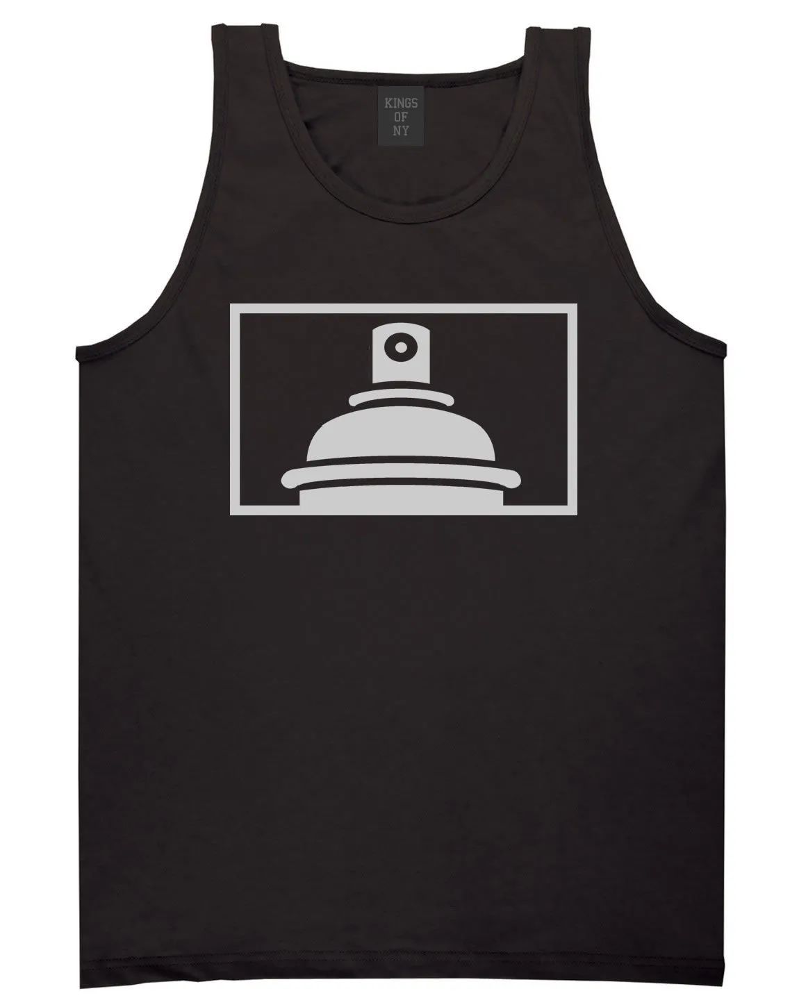 Spraycan Rectangle Logo Graffiti Tank Top