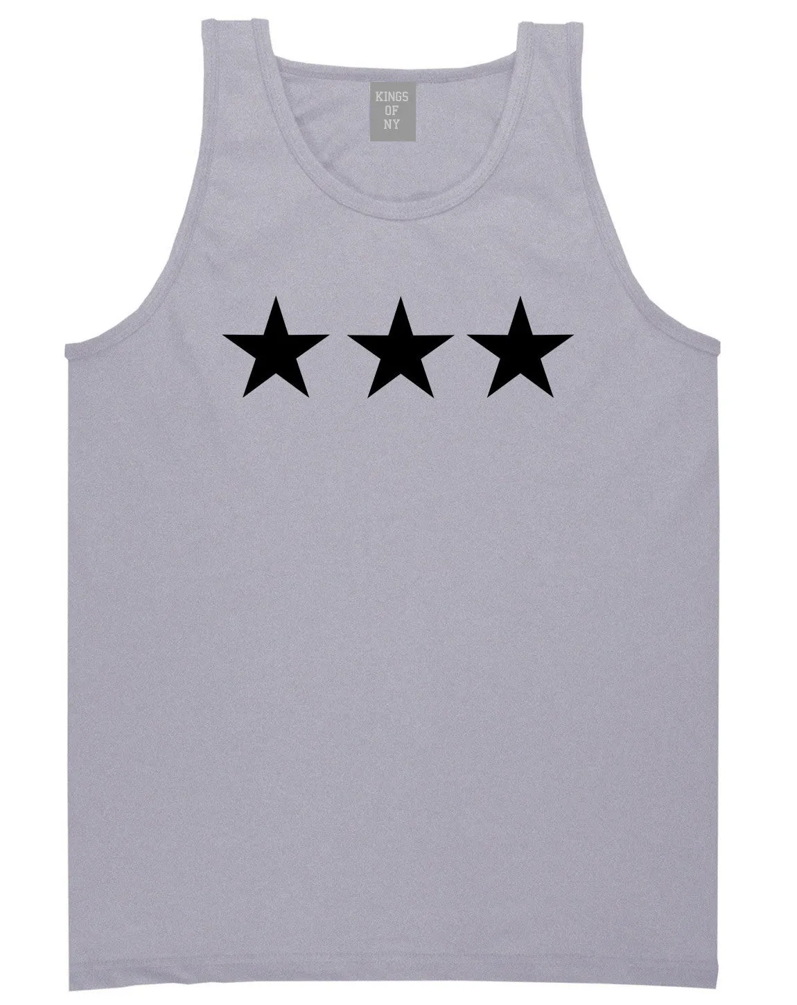 Three Stars Goth Style Tank Top