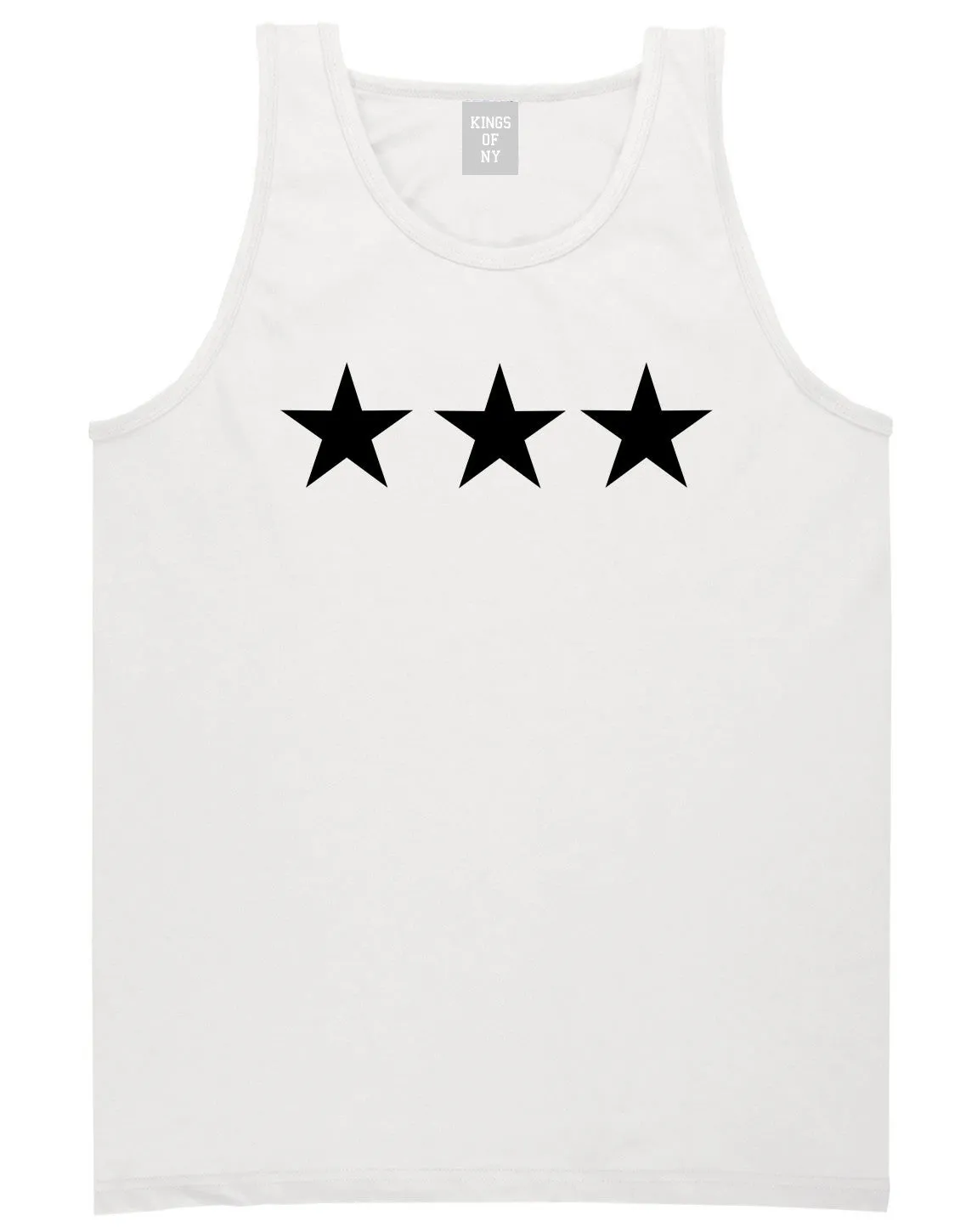 Three Stars Goth Style Tank Top