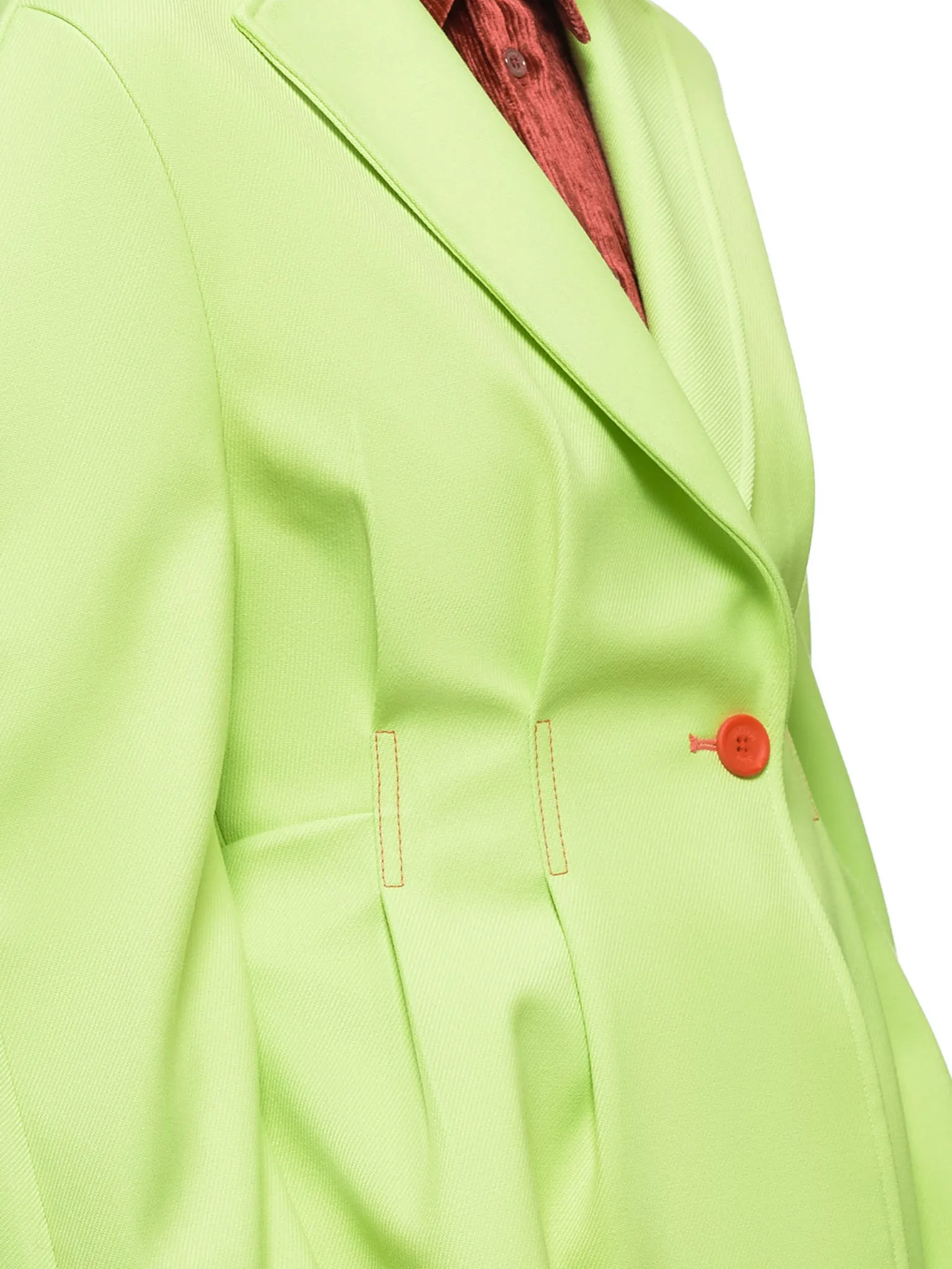 Twill Jacket (13TI1035-FLUO-YELLOW)