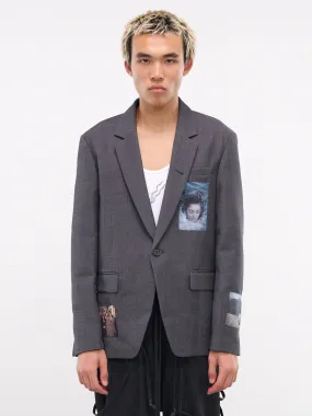 Twin Peaks Blazer (UC2D4101-3-T-CHARCOAL)